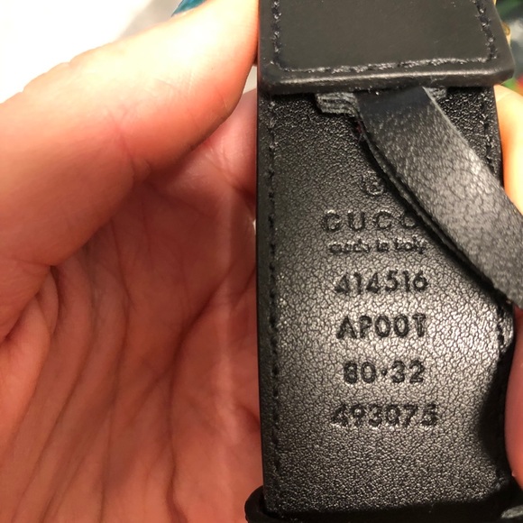 Gucci Leather Belt with Double G Buckle